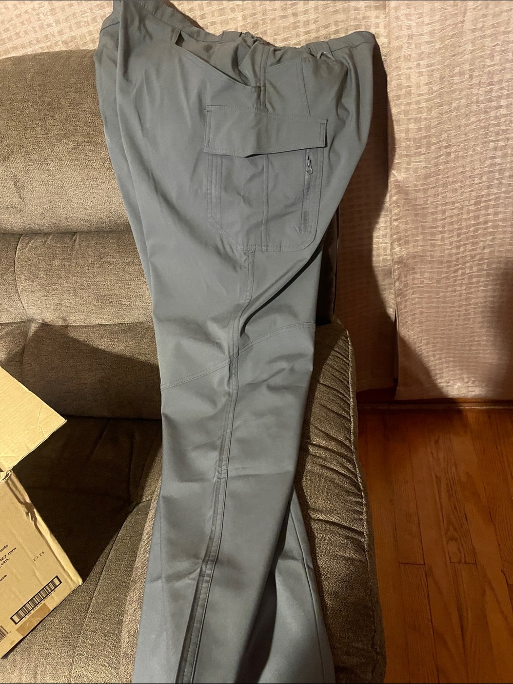 Gray Men's Utility Pants - Unbranded